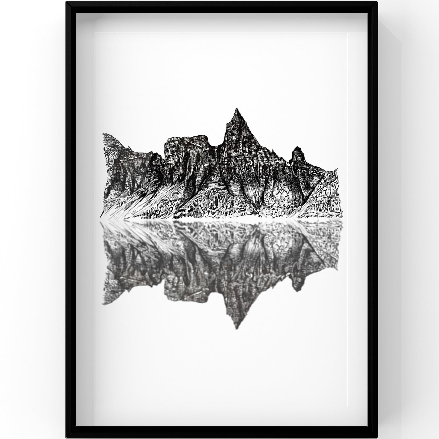 Hraundrangar 40x50