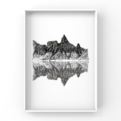 Hraundrangar 40x50