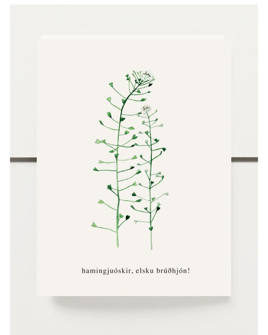 18 - ,,hamingjuóskir, elsku brúðhjón"